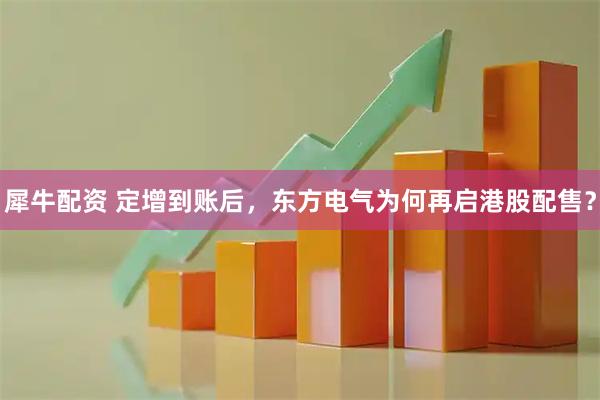 犀牛配资 定增到账后，东方电气为何再启港股配售？
