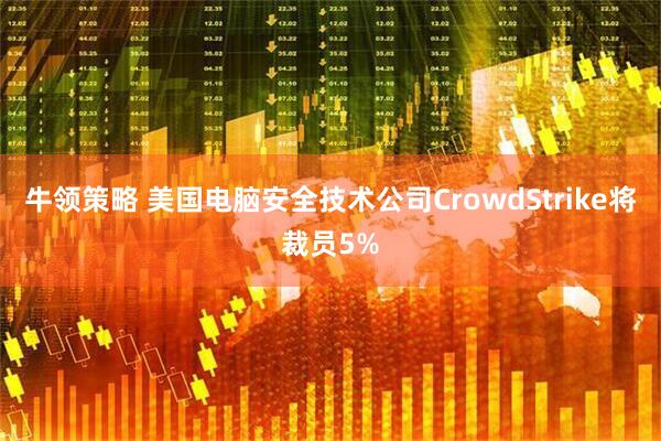 牛领策略 美国电脑安全技术公司CrowdStrike将裁员5%