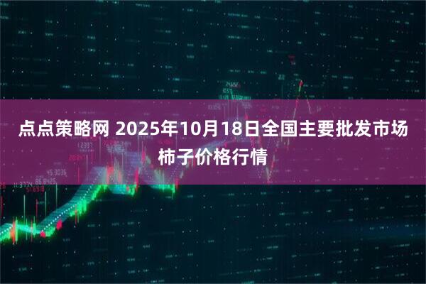点点策略网 2025年10月18日全国主要批发市场柿子价格行情