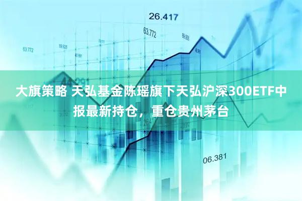 大旗策略 天弘基金陈瑶旗下天弘沪深300ETF中报最新持仓，重仓贵州茅台